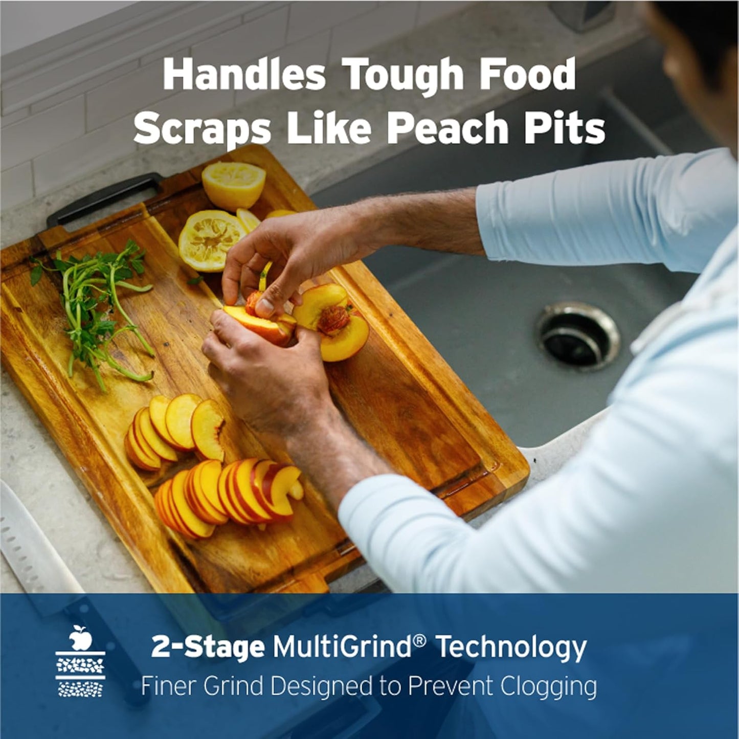 InSinkErator Power Series EZ Connect 3/4 HP Garbage Disposal - Black Color