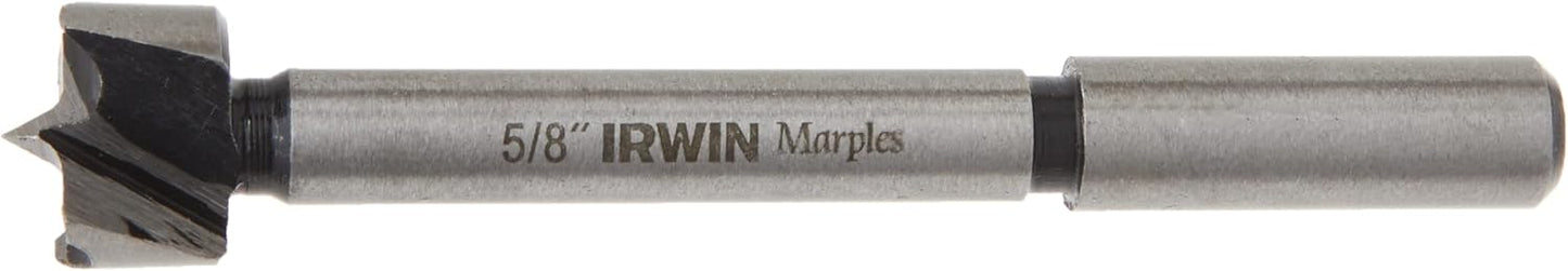 Irwin Marples 1966897 Forstner Bit, 5/8" Wood Drilling Tool