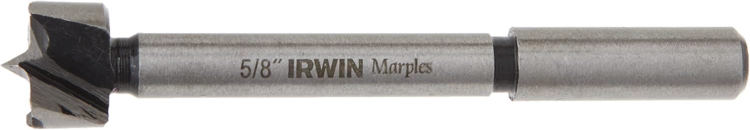 Irwin Marples 1966897 Forstner Bit, 5/8" Wood Drilling Tool