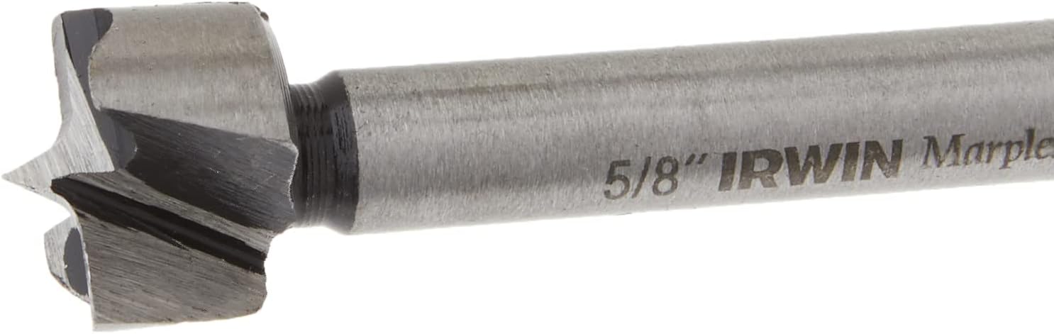 Irwin Marples 1966897 Forstner Bit, 5/8" Wood Drilling Tool