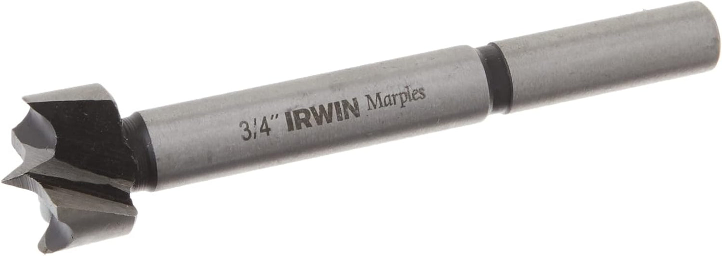 Irwin Marples 1966898 Forstner Wood Drill Bit, 3/4" - Precision Drilling Tool for Woodworking