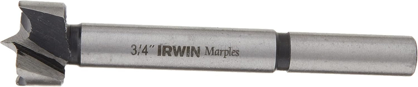 Irwin Marples 1966898 Forstner Wood Drill Bit, 3/4" - Precision Drilling Tool for Woodworking