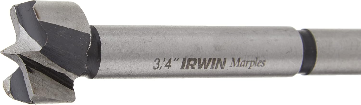Irwin Marples 1966898 Forstner Wood Drill Bit, 3/4" - Precision Drilling Tool for Woodworking