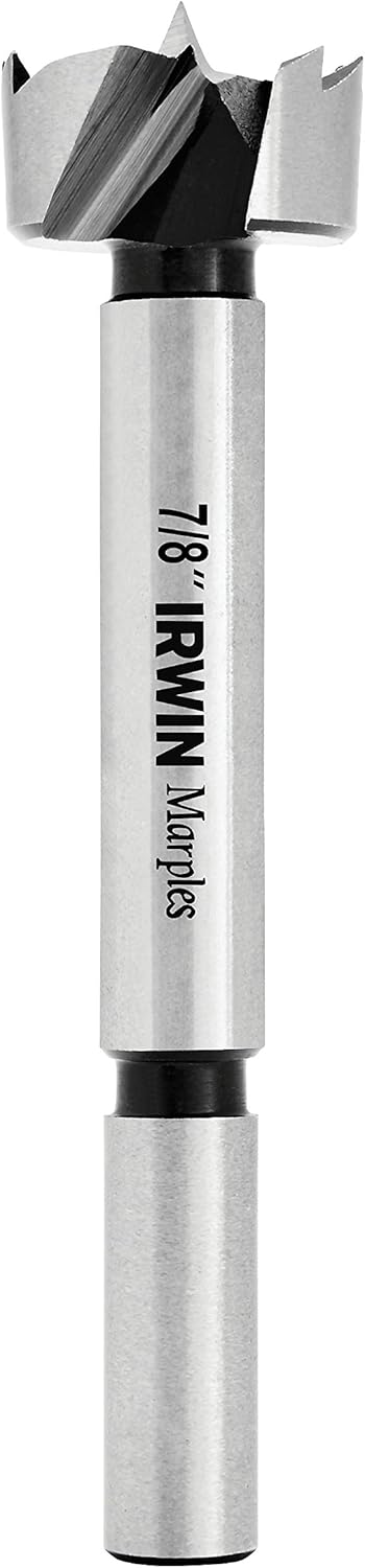 Irwin Marples 1966899 Wood Forstner Bit, 7/8" - Precision Drilling Tool for Woodworking