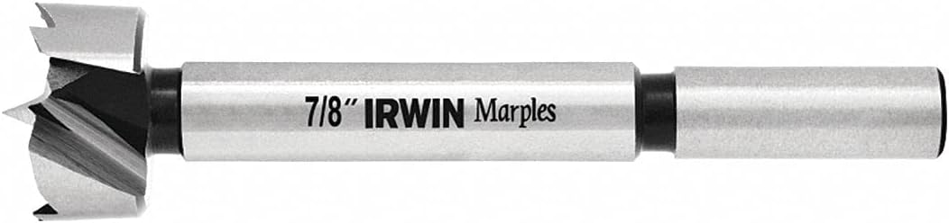 Irwin Marples 1966899 Wood Forstner Bit, 7/8" - Precision Drilling Tool for Woodworking