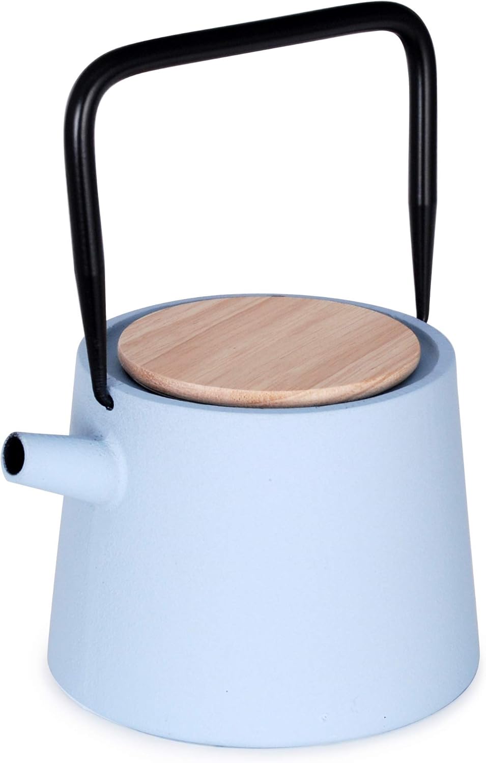 Japanese Tetsubin Tea Kettle Cast Iron Teapot - 30 fl oz - Sky Blue