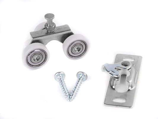 Johnson Hardware 1125-1 Inch Wheel Sliding Door Hanger Ball Bearing - 200 lb Capacity - WildKart