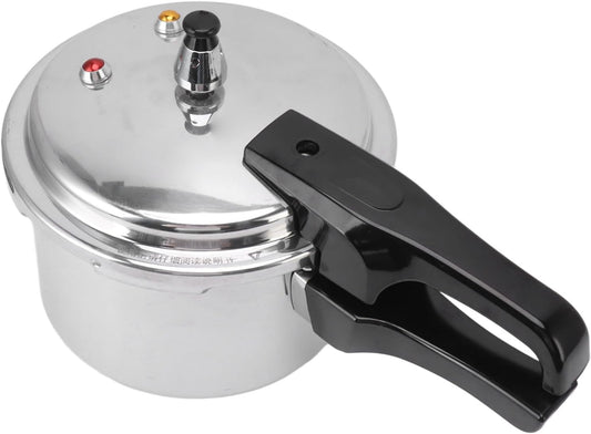 Joyzan Mini Aluminium Alloy Pressure Cooker - 3 Liter Capacity, Gas Stove Compatible, Safe Cooking Cookware for Home - 18cm Pot Size