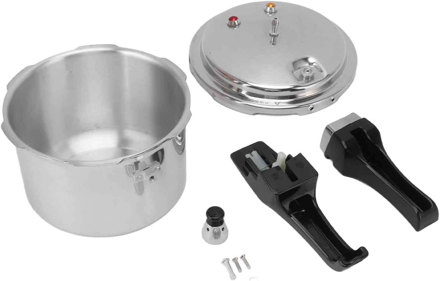 Joyzan Mini Aluminium Alloy Pressure Cooker - 3 Liter Capacity, Gas Stove Compatible, Safe Cooking Cookware for Home - 18cm Pot Size