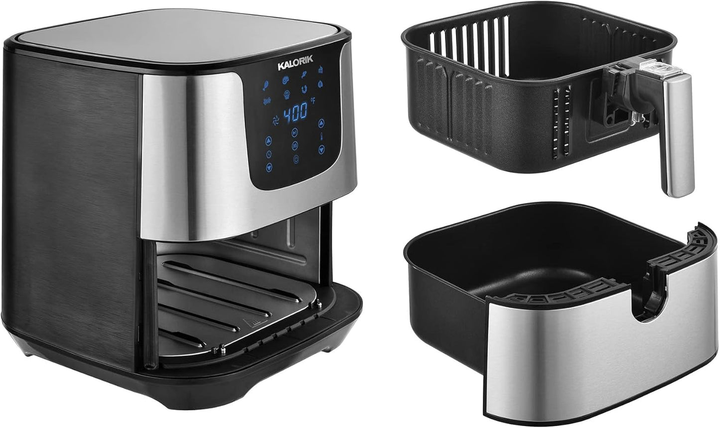 KALORIK 3.5 Quart Digital Air Fryer - Easy Cooking at Your Fingertips!