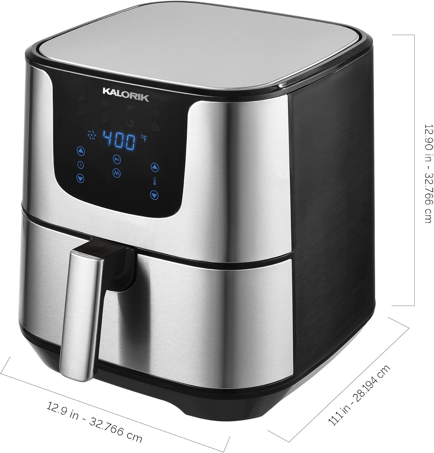 KALORIK 3.5 Quart Digital Air Fryer - Easy Cooking at Your Fingertips!