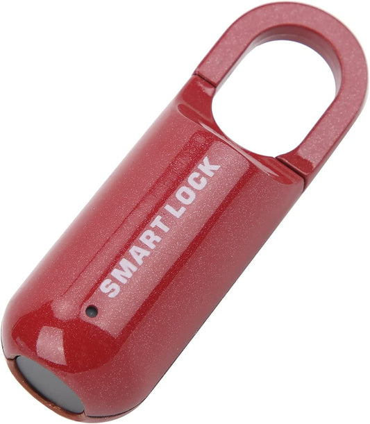 Keyless Biometric Fingerprint Padlock with LED Indicator - Secure for Doors, Cabinets, Backpacks, Lockers - USB Rechargeable - Emergency Unlock Feature - Stores up to 10 Fingerprints