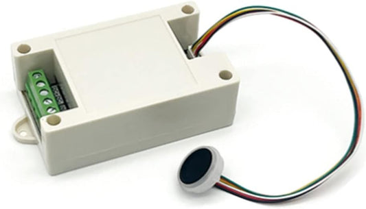 Keyless Fingerprint Electric Biometric Safe Lock for Cabinets & Drawers - DIY 5V/12V/24V On/Off Relay Switch