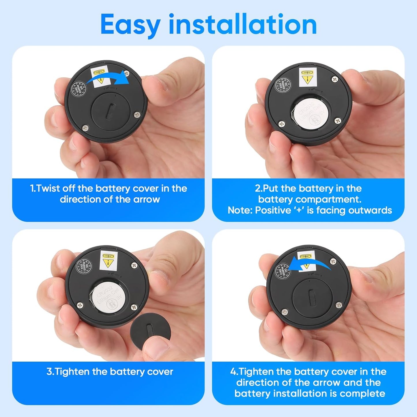 Keyless Fingerprint Remote Control Cabinet Lock with 10m Unlock Range for Home & Office - Hole-Less Installation for Hidden Security in Wardrobes & File Drawers
