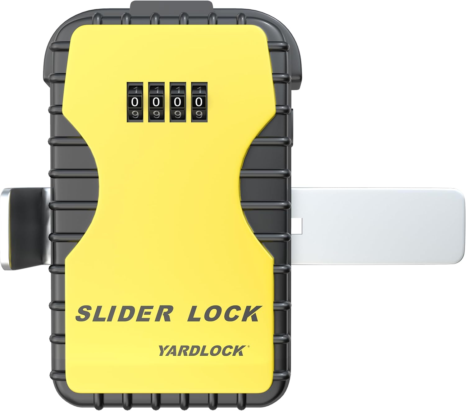 Keyless Garage Door Slider Lock - Secure Deadbolt for Residential or Commercial Garage Doors (1 Pack)