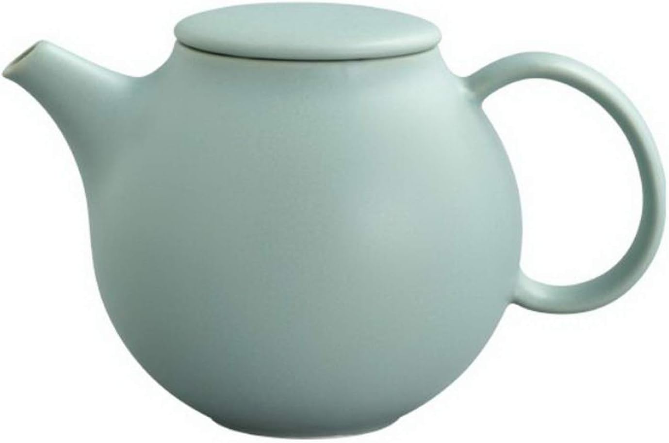 KINTO 17141 PEBBLE Teapot, 16.9 fl oz (500 ml), Moss Green - Stylish and Functional Tea Pot for Brewing Your Favorite Blends at Home