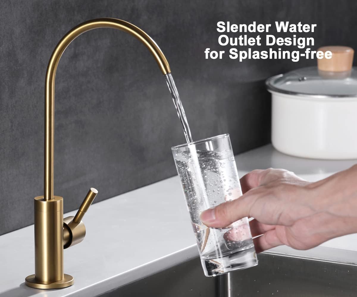 Kitchen Sink Water Filter Faucet with Built-In Paper Towel Holder Set - 2 Pack