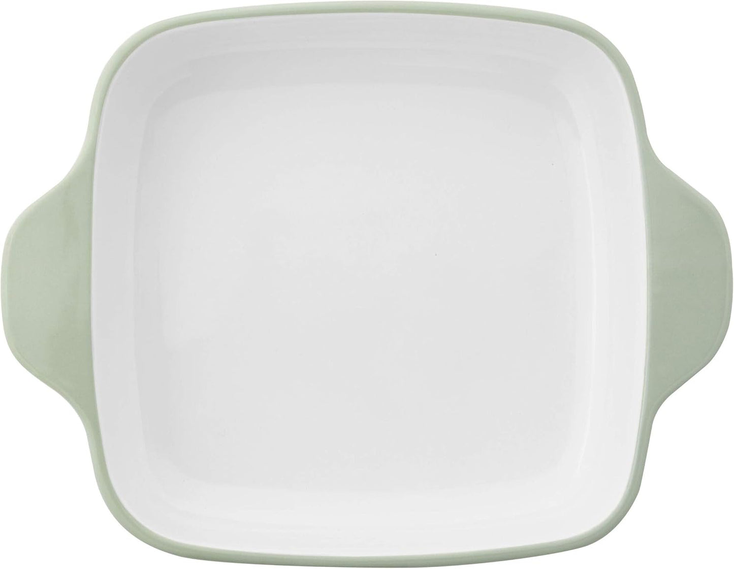 KitchenAid Pistachio Square Baker, 2-Quart Vitrified Stoneware - Durable Oven-to-Table Cookware