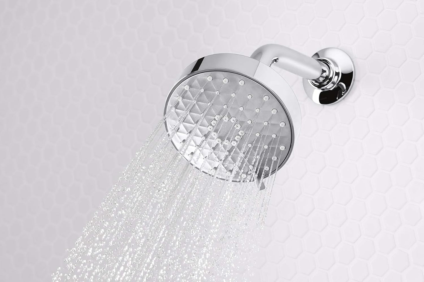 KOHLER 72419-G-CP Awaken G110 Three-Function Showerhead, Wall-Mount, Polished Chrome - 1.75 GPM