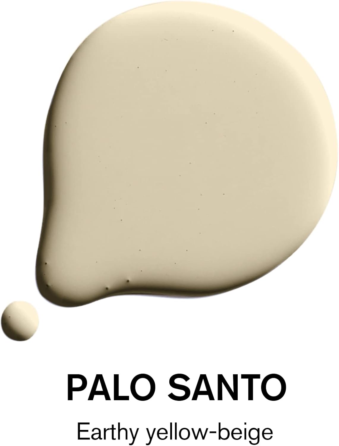 Large Adhesive Paint Swatch in PALO SANTO Earthy Yellow-Beige 12" x 12" - Premium Interior Paint Sample