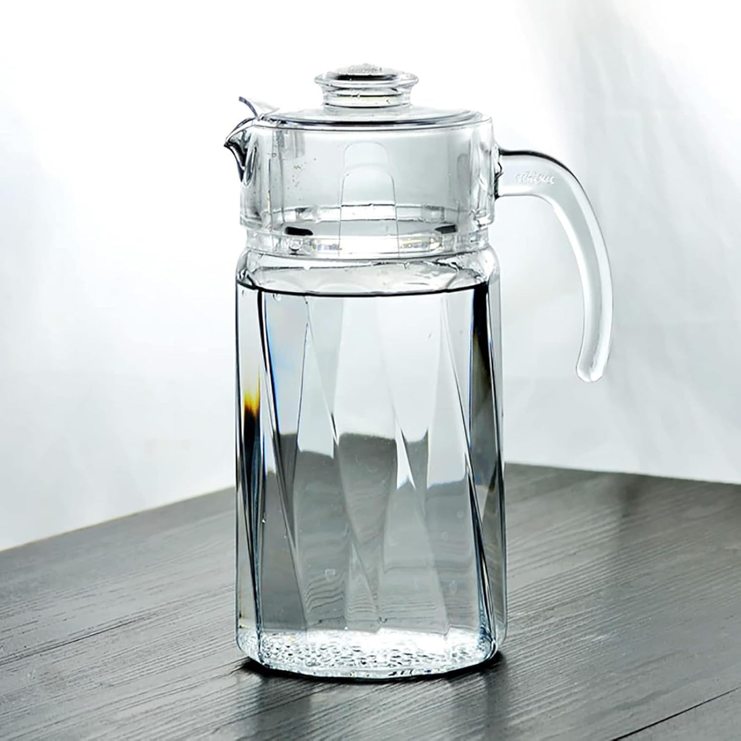 Large-Capacity Glass Kettle with Handle for Iced Tea, Juice, Water - Household Teapot and Pitcher