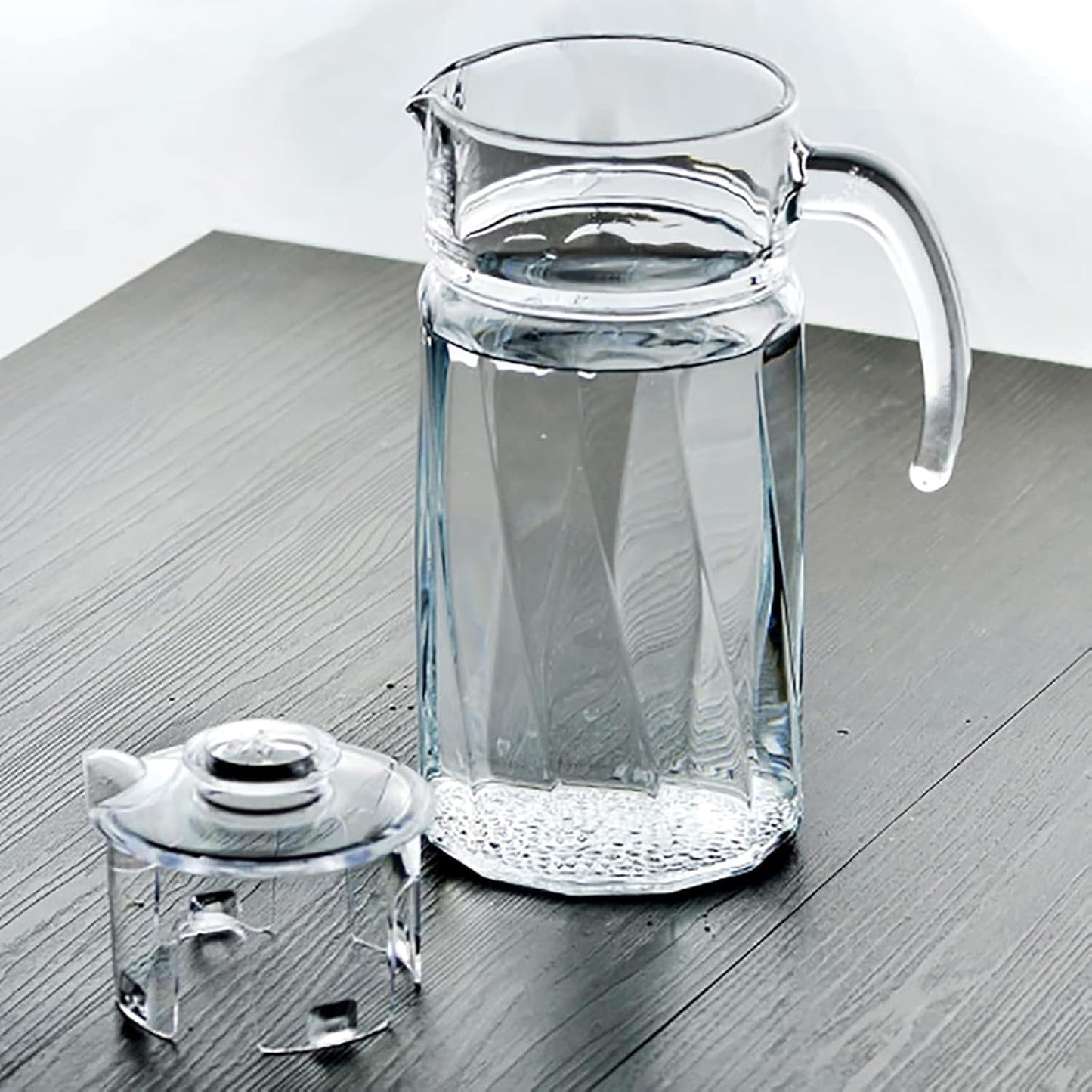Large-Capacity Glass Kettle with Handle for Iced Tea, Juice, Water - Household Teapot and Pitcher