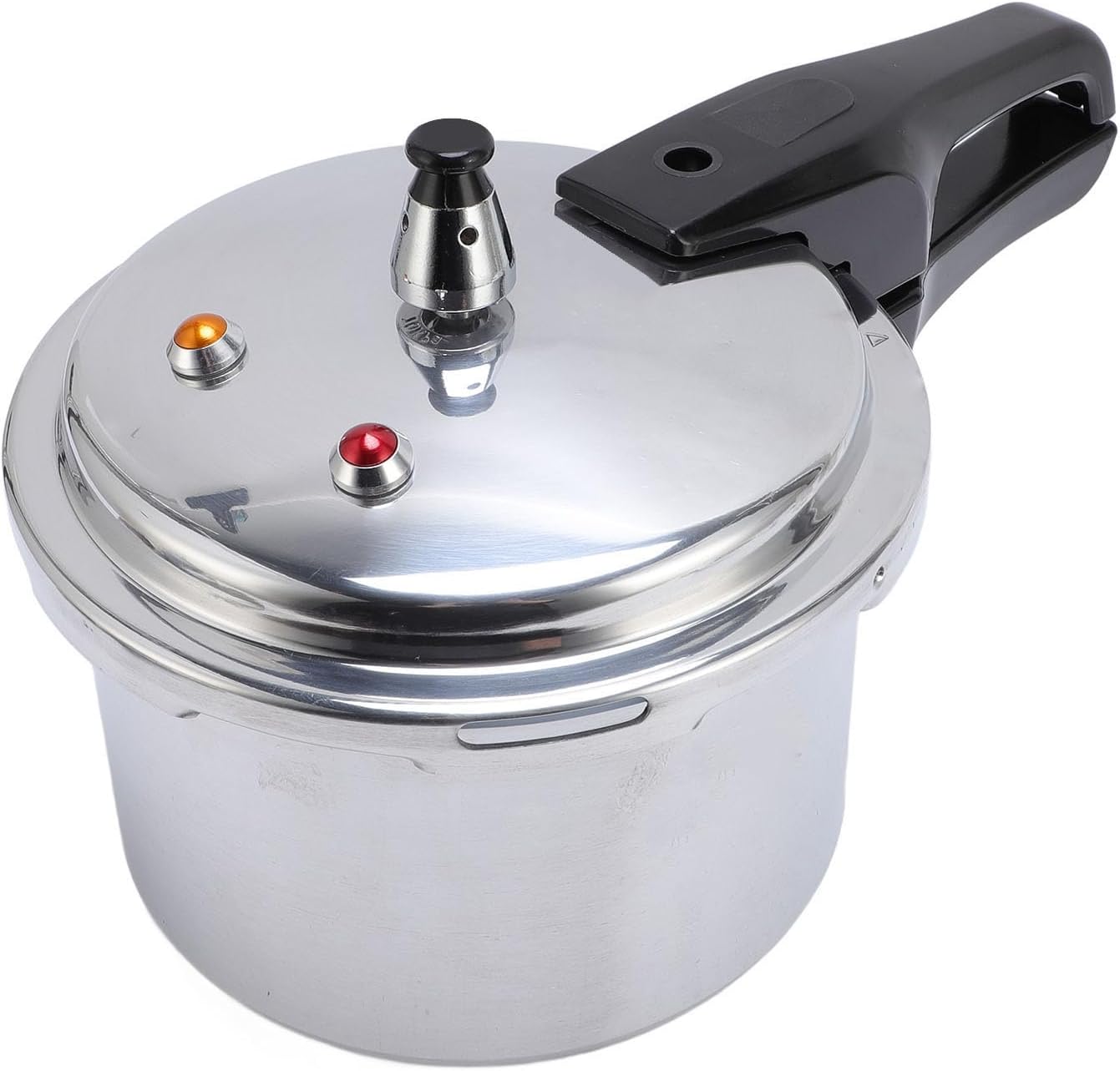 Large Capacity Stainless Steel Pressure Cooker with Explosion Proof Canner, Gas & Induction Compatible - 24CM/7L