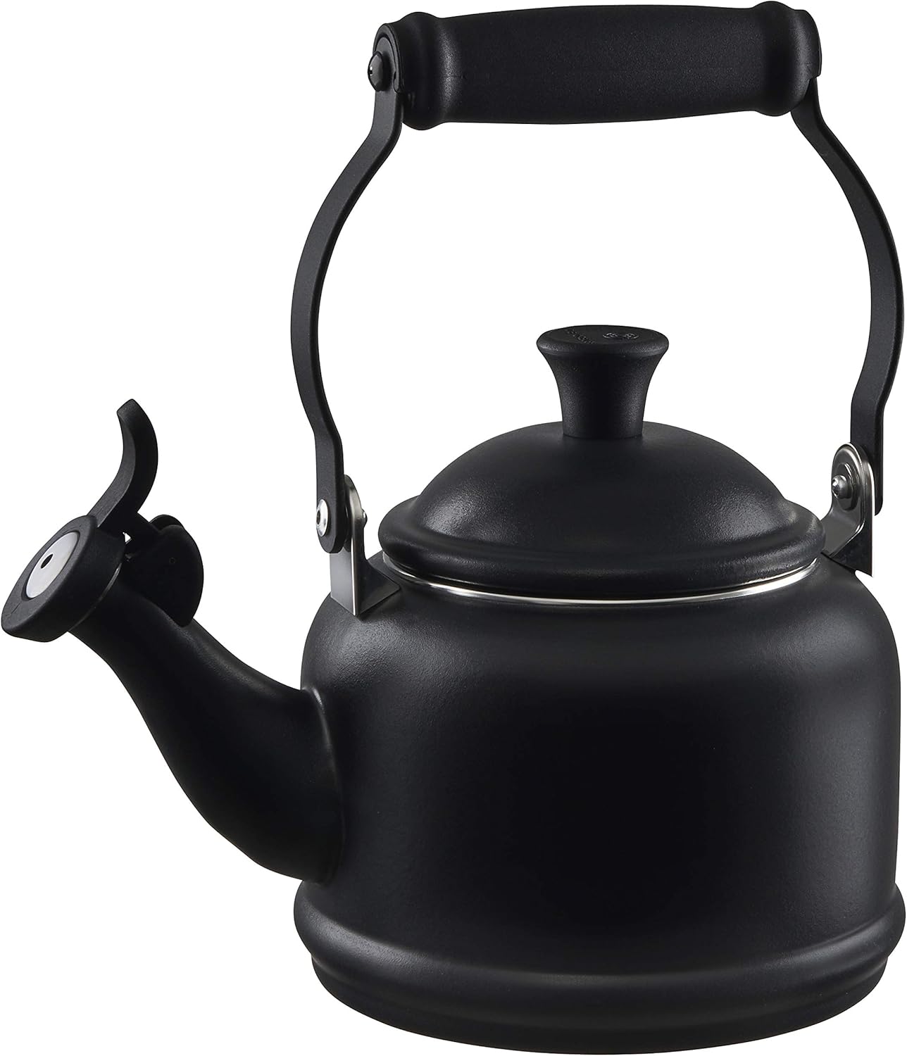 Le Creuset 1.25 qt. Licorice Enamel On Steel Demi Tea Kettle for Stovetop