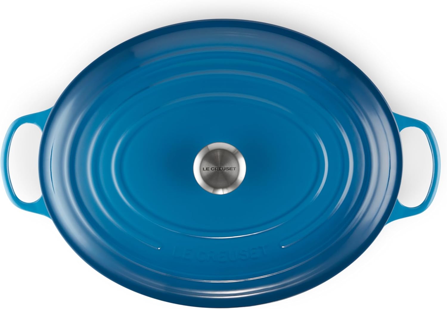 Le Creuset Enameled Cast Iron Oval Dutch Oven in Marseille, 15.5 qt.