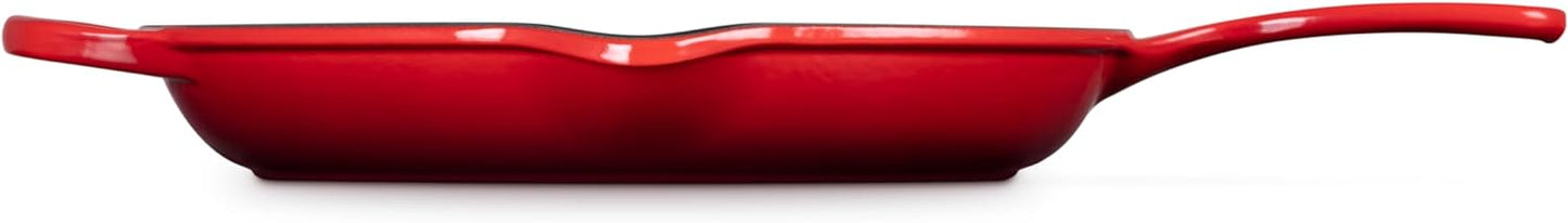 Le Creuset Signature Iron Handle Skillet 11.75" Enameled Cast Iron Cerise Color