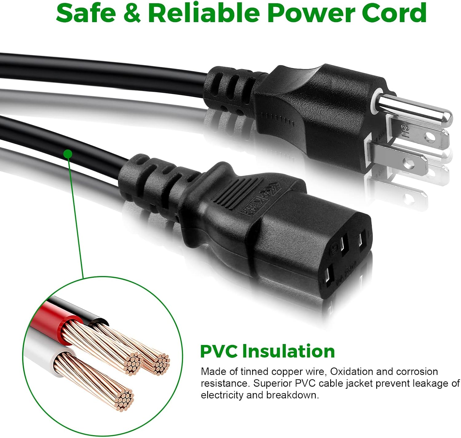 LeTaoXing 12V 4A Power Adapter for LED Strip Lights, CCTV Security System - AC 100-240V to DC 12V 4A 48W Charger