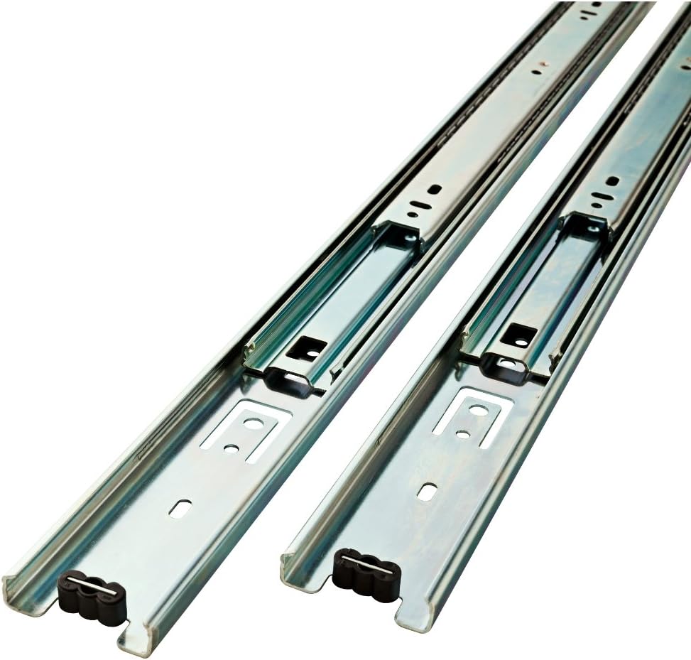 Liberty Hardware D80616C-ZP-W 16-Inch Ball Bearing Drawer Slides - Smooth and Durable Sliding Mechanism for Cabinets and Furniture