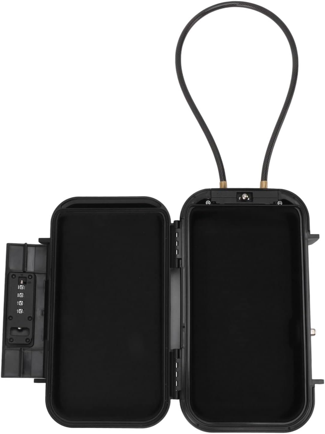 Marhynchus Portable Rustproof Combination Security Case for Outdoor Use with Combination Padlocks