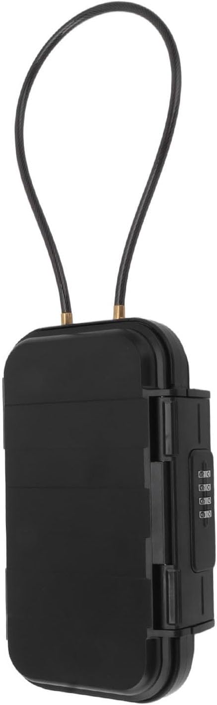 Marhynchus Portable Rustproof Combination Security Case for Outdoor Use with Combination Padlocks