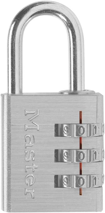 Master Lock 630D Aluminum Combination Lock - Set Your Own Code, 1-3/16" Wide - WildKart