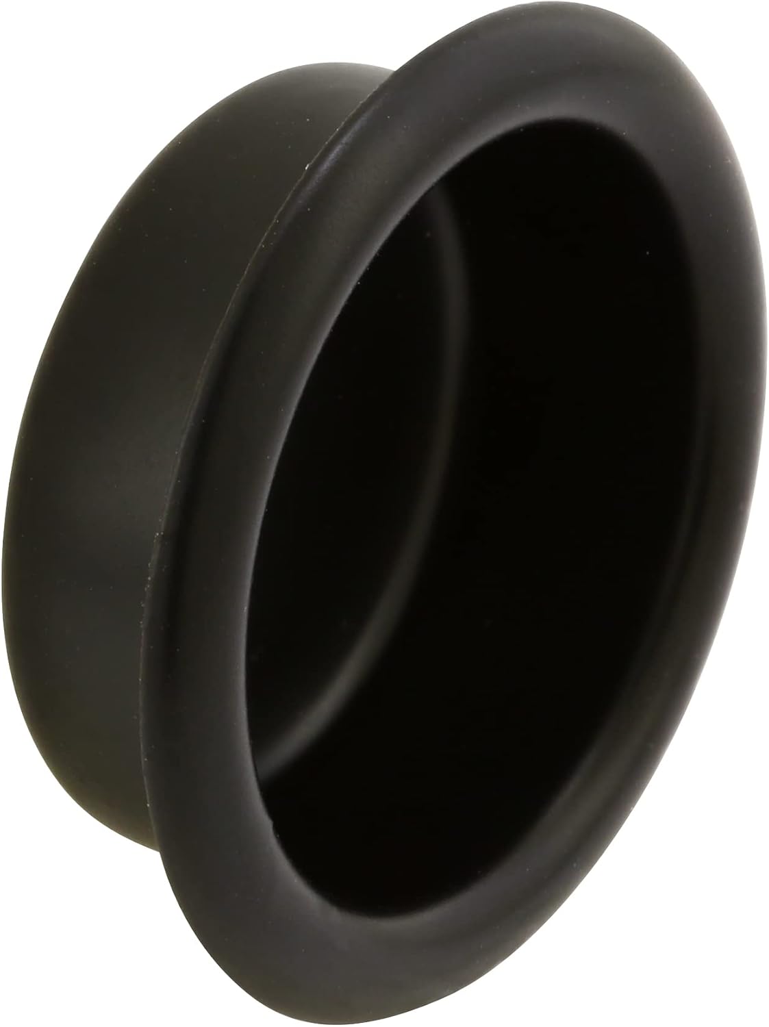 Matte Black Finish Closet Door Finger Pulls, 3/4 In. (4 Pack) by Prime-Line N 7569