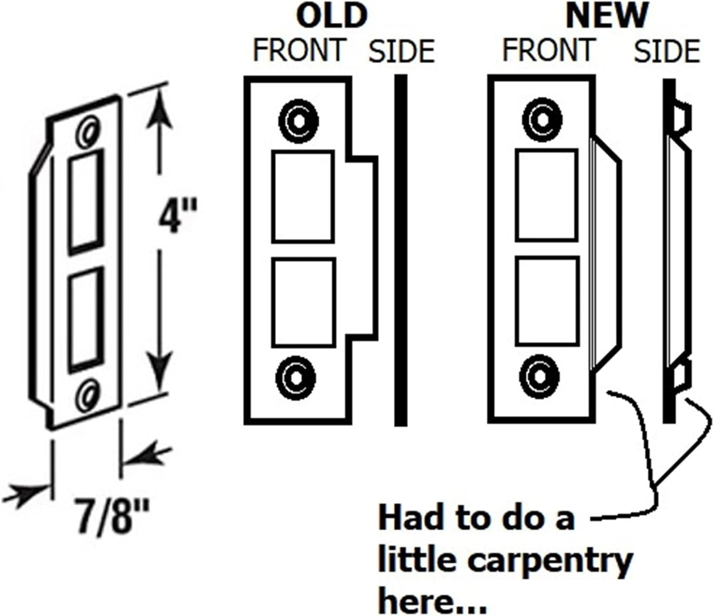 MaxxGeek Mortise Keyed Lock Set with Classic Knobs, Ideal for Antique Door Knob Replacement, Fits 1-3/8"-1-3/4" Interior Doors, Oil Rubbed Bronze - 1 Pack