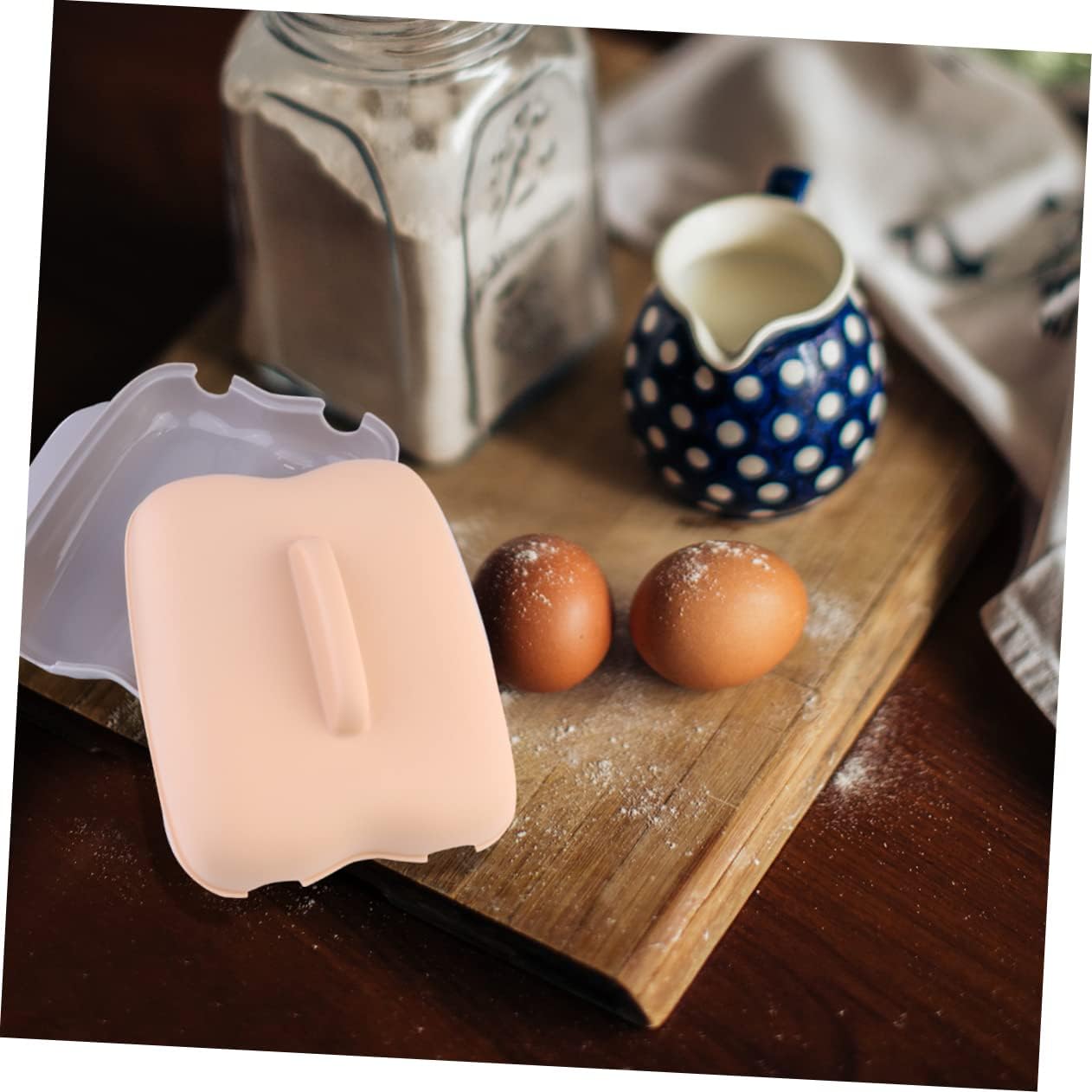 Microwave Corn Steamer with Dual Caves - Easy to Clean and Heat-Resistant