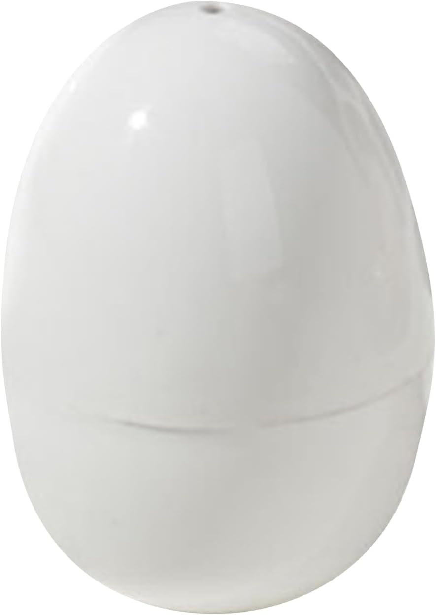 Microwave Egg Cooker - Cook Hard and Soft Boiled Eggs in Under 10 Minutes - Cooking Accessories for Quick Egg Boiling - Fits 4 Eggs