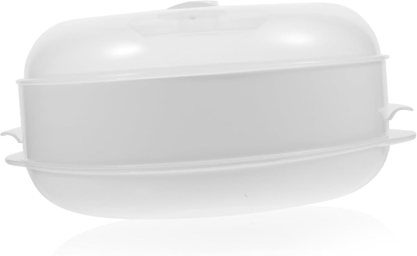 Microwave Steamer with Lid Vent for Even Heating - Ideal for Cooking Food and Vegetables in Household Kitchen