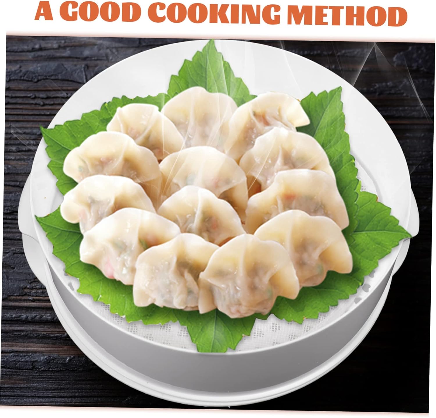 Microwave Steamer with Lid Vent for Even Heating - Ideal for Cooking Food and Vegetables in Household Kitchen