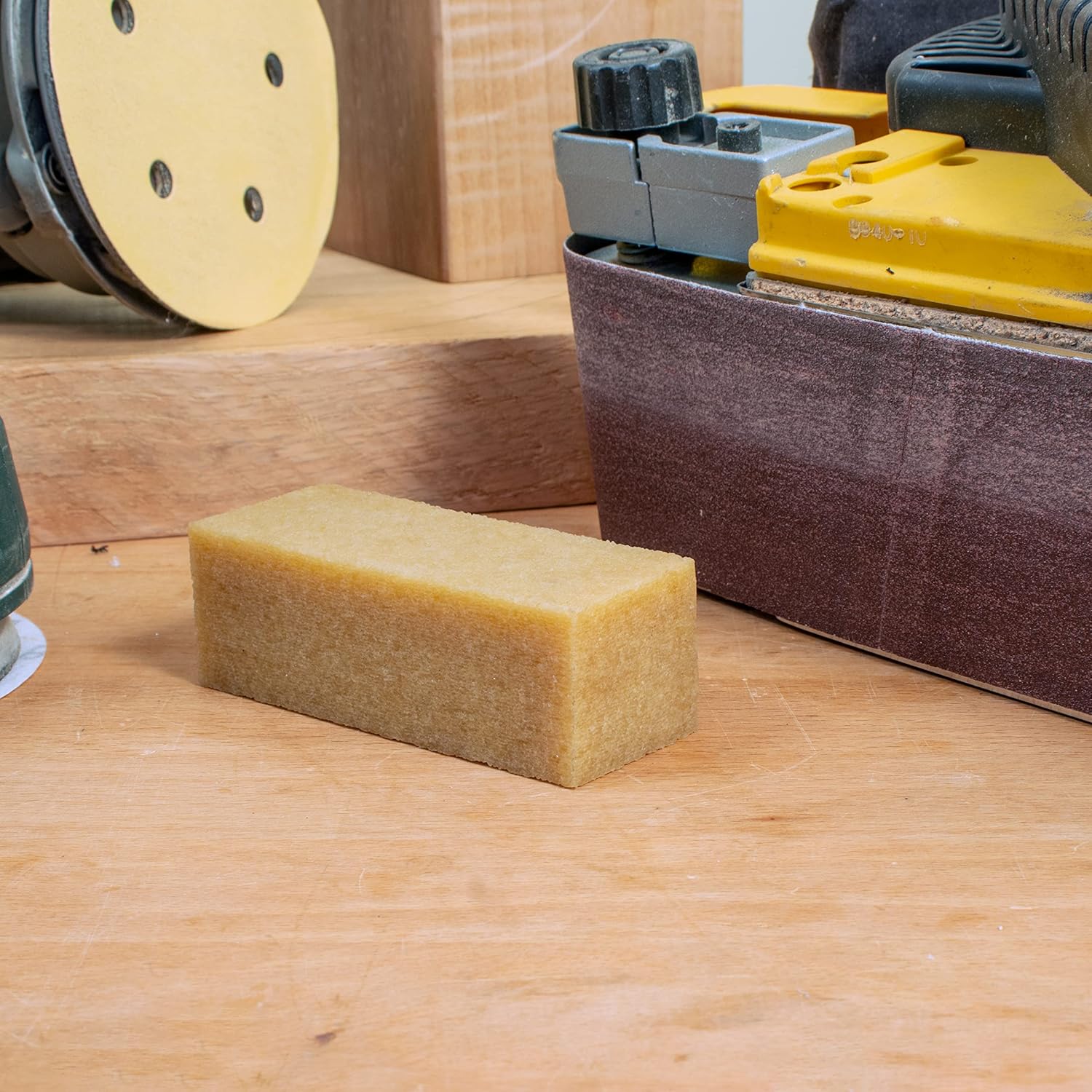 Mini Natural Rubber Skateboard Grip Tape Cleaning Stick for Carpentry Crafts - Peachtree Woodworking Supply