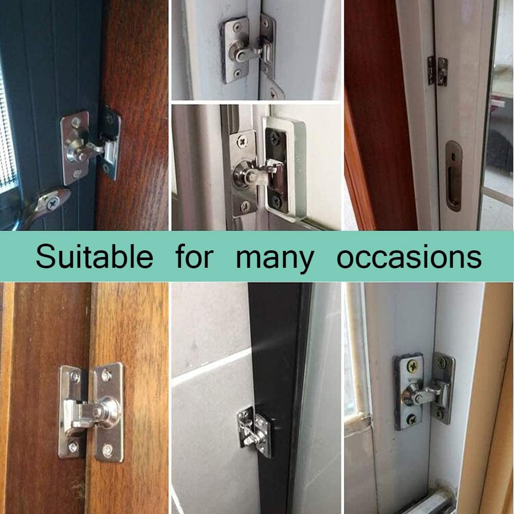 Mini Size 90 Degree Door Latch for Sliding, Screen, and Pocket Doors by WANLIAN