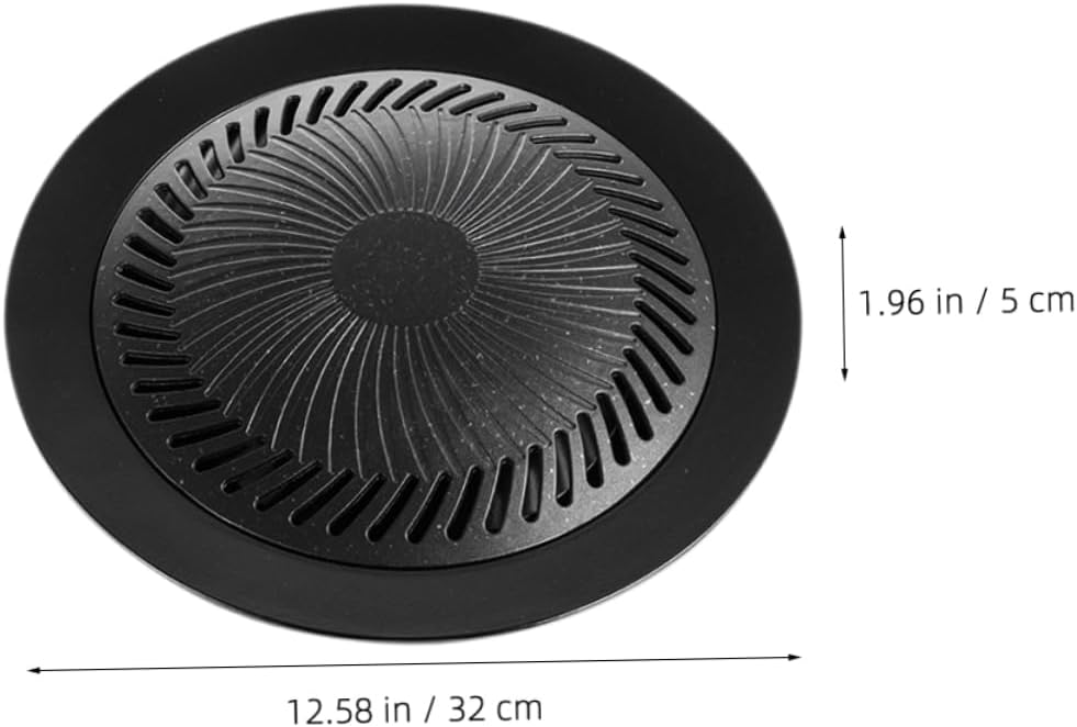 MOBUTOFU Non-Stick BBQ Grill Pan Set for Outdoor Grilling and Camping - Barbecue Accessories for Meat and Vegetables