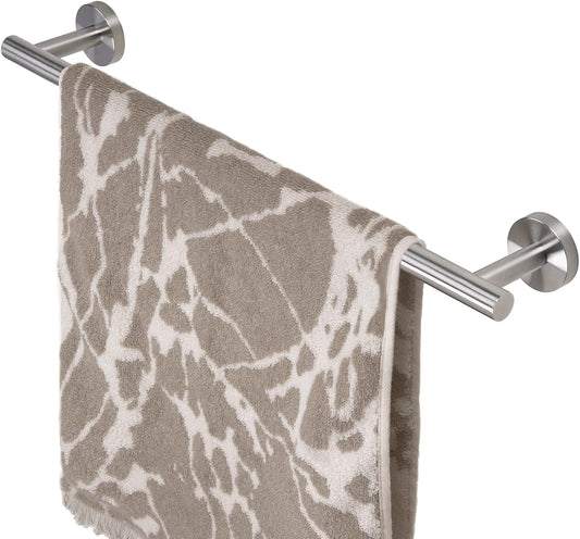 Modern Brushed Nickel 19.8" Towel Bar for Bathroom Wall Mount - SUS304 Stainless Steel Towel Rack with Hardware - Stylish Bath Towel Holder for Home Decor