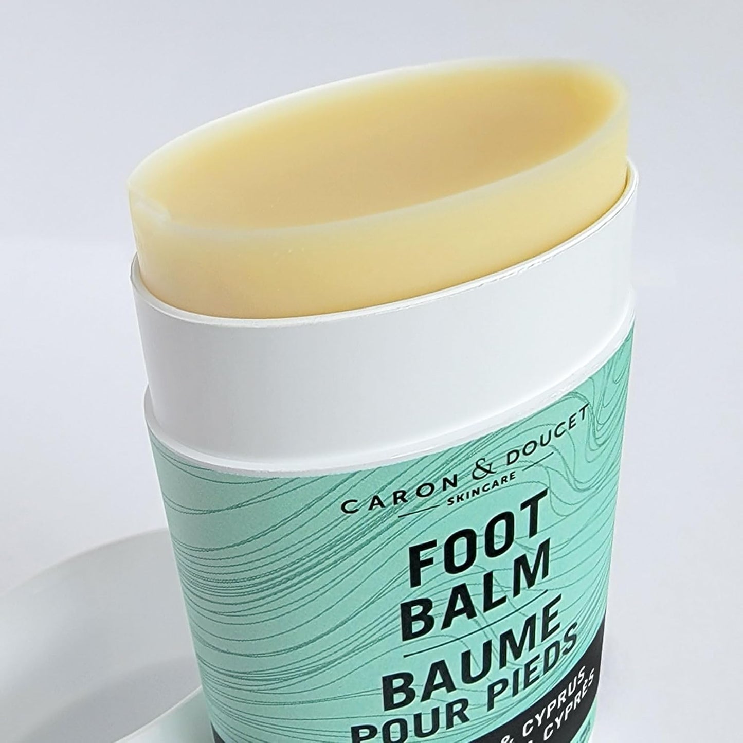 Moisturizing Foot Balm for Dry Cracked Feet - Natural Ingredients with Olive Oil, Cocoa Butter, Peppermint, Cypress 50g