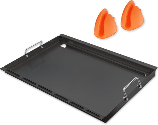 Monument 24367 24633 13892 17842 35633 41847NG Grill Full Size Griddle Inserts - Carbon Steel Replacement Parts