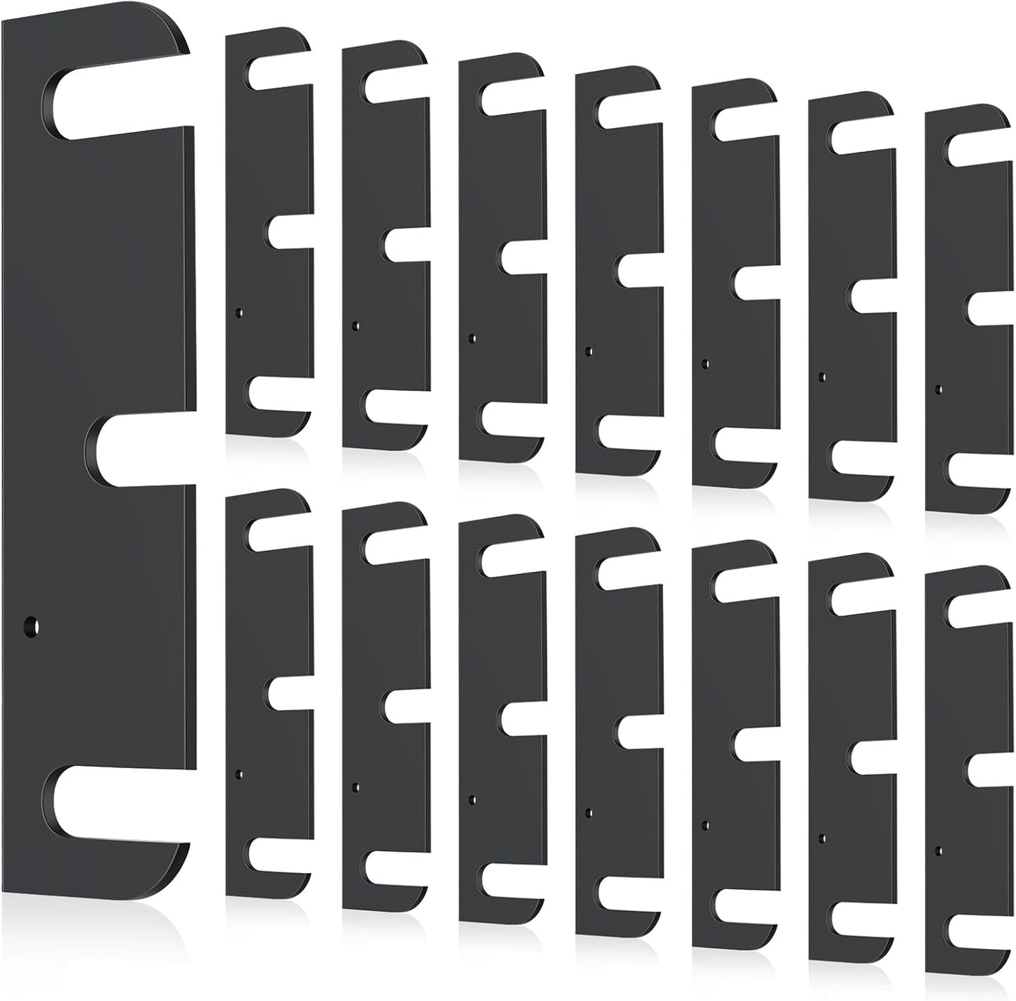 MorningRo Hardware Door Hinge Shims Kit - 3.5 Inch, 15 Pcs - Coated Finish for Door Hinge Repair