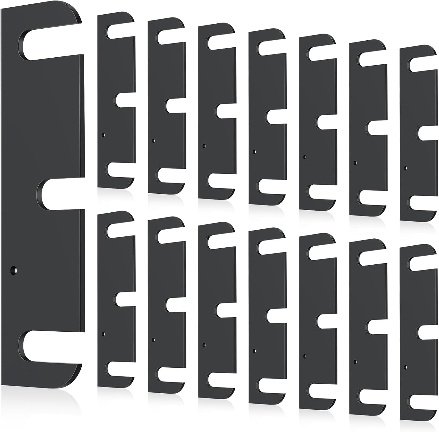 MorningRo Hardware Door Hinge Shims Kit - 3.5 Inch, 15 Pcs - Coated Finish for Door Hinge Repair