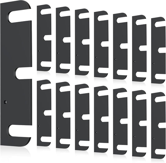 MorningRo Hardware Door Hinge Shims Kit - 3.5 Inch, 15 Pcs - Coated Finish for Door Hinge Repair